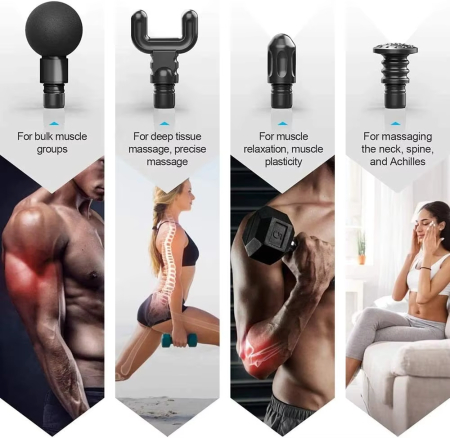 Pistol de masaj Mini Therapybox cu LED pentru relaxare personalizată [2]