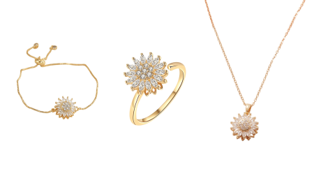 Produse Suflet - Set Gold (Colier, Bratara, Inel)