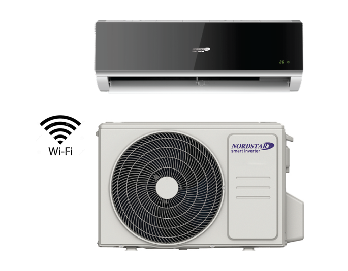 Aer conditionat inverter NORDSTAR NOIRE 2025, 18000 Btu/h, kit WI-FI intergrat  MSAFCU-18HRFN8-QRD0GW [1]