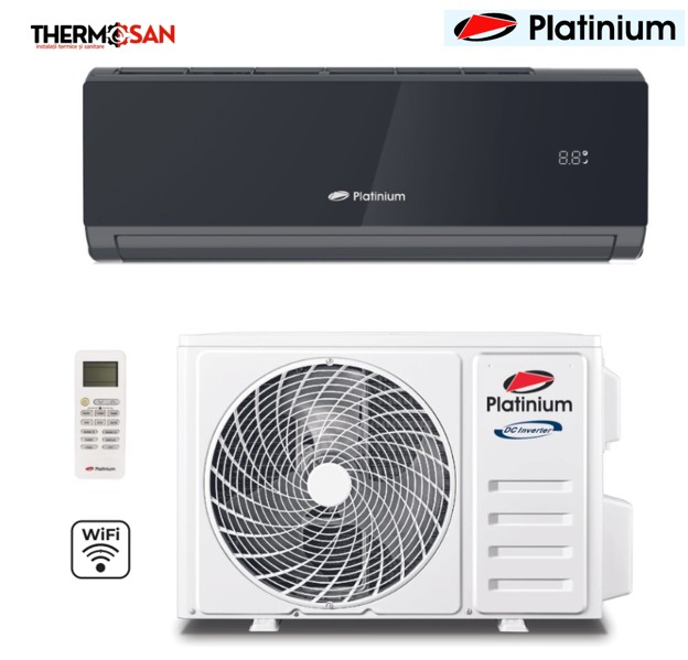 Aer Conditionat PLATINUM BLACK MIRROR PWIFI-12R32++BM 12000BTU [2]