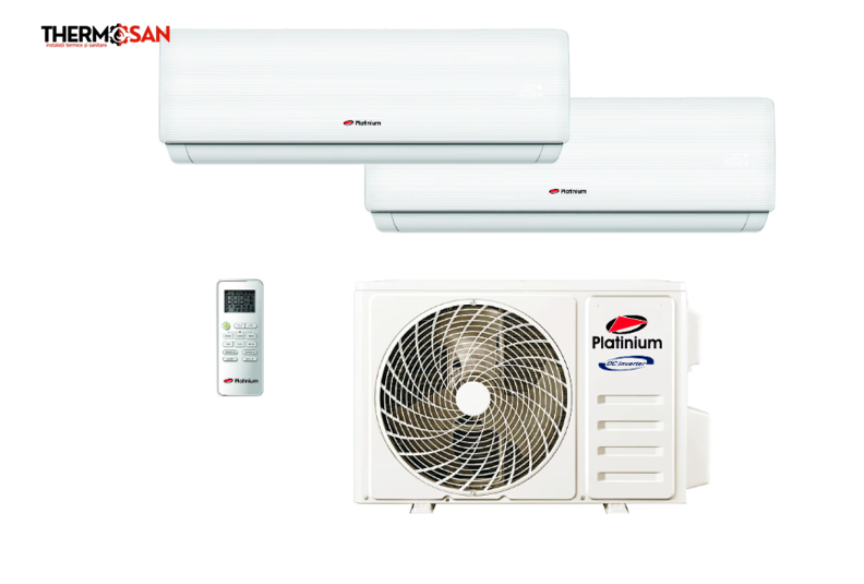 Aparat de aer conditionat dublu split Platinium 2PE-18HR32-N+In09WiFi+In09WiFi, inverter, WiFi, 9000BTU+9000BTU [2]