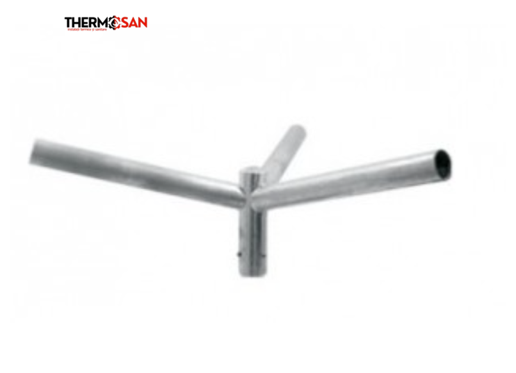 Brat triplu 3X100 CM pentru stalp galvanizat [2]