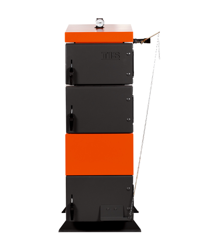 Cazan pe combustibil solid TIS PRO 11 KW (panou comanda+ventilator in set) [2]