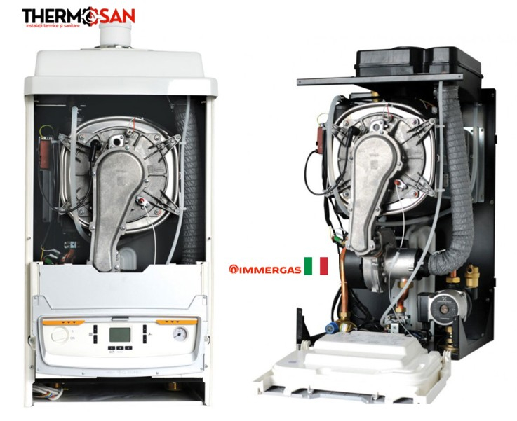 Centrala murala in condensatie IMMERGAS VICTRIX PRO 120 2 ErP- 120 kW - include pompa electronica si schimbator de INOX [4]
