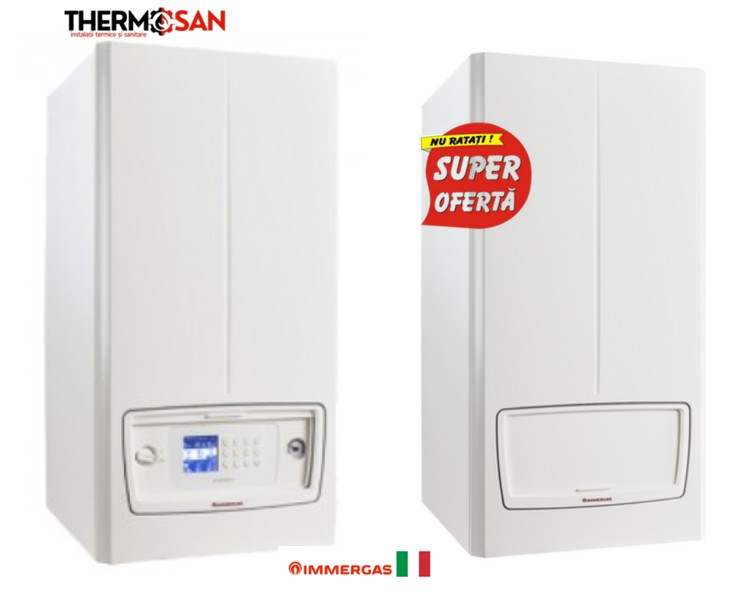Centrala murala in condensatie Immergas Victrix PRO V2 60 - 60kW - include pompa si schimbator de inox [ 3.033858 ] [2]