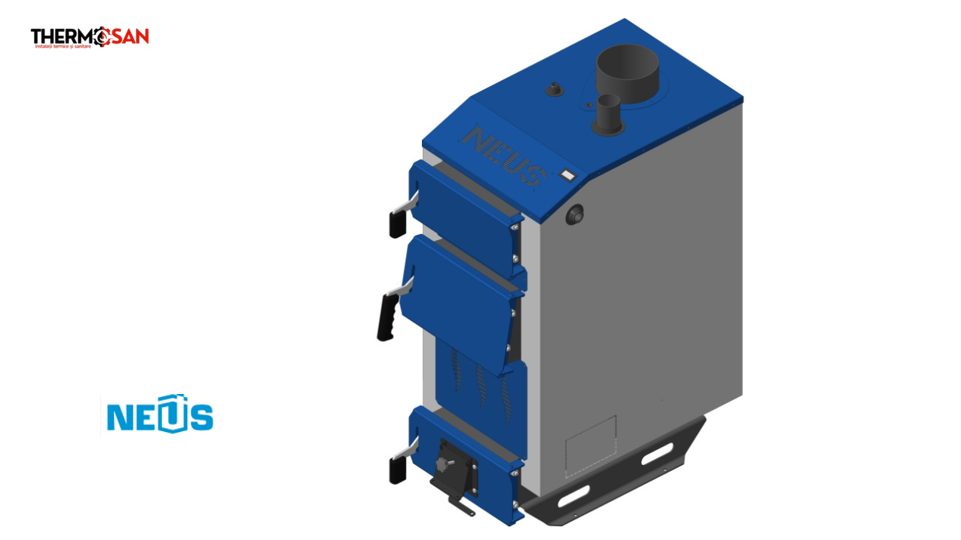 Centrala pe combustibil solid 15 kW -140m2 NEUS Praktik [3]