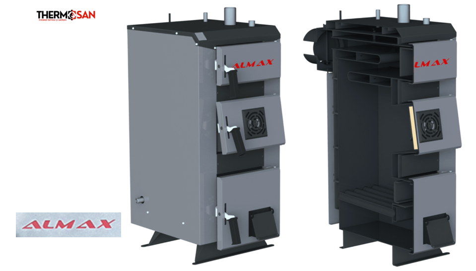 Centrala pe combustibil solid ALMAX 33 kW Class B [2]