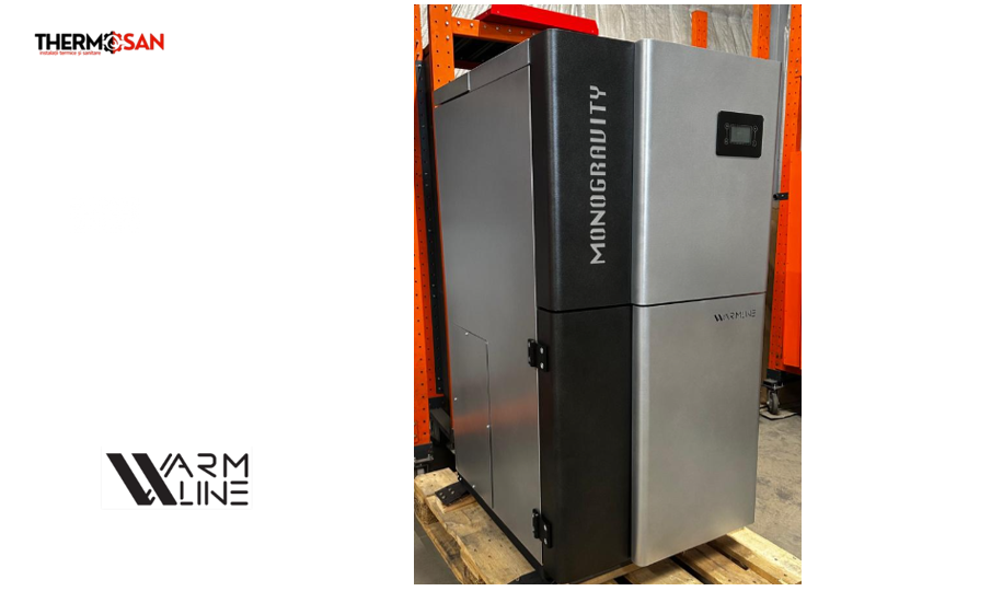 Centrala pe peleti 20kW -150m2  WARMLINE MONOGRAVITY [3]