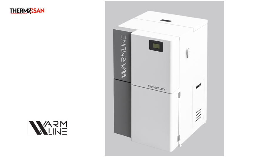 Centrala pe peleti 20kW -150m2  WARMLINE MONOGRAVITY [2]
