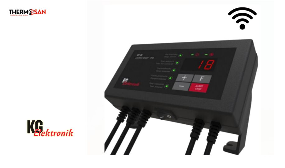 Controler p/u cazan KG Art SP 35 PID Wi-Fi (comanda ven+pompa) [2]
