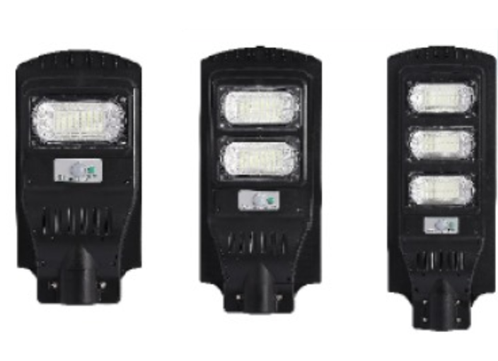 Corp Stradal cu Panou Solar Monocristalin Integrat si telecomanda - 150W/6500k DL78C03 [1]