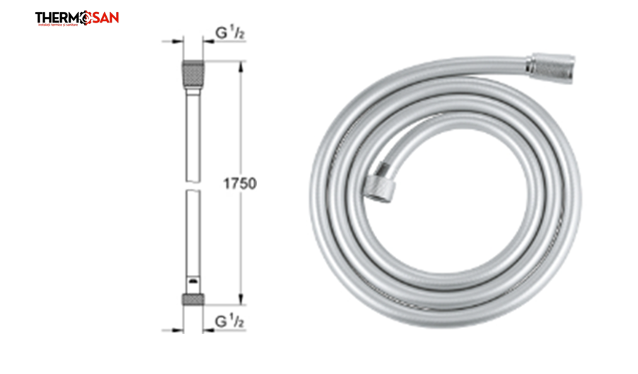 Furtun dus Silverflex 175 cm [2]