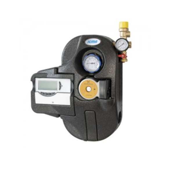 Grup pompare cu unitate de control pentru panouri solare ICMA S004 + S303 [ 93S004AE05S303 / 93S004S167S303 ] [1]