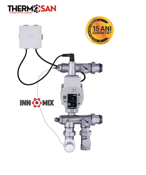 Grup pompare incalzire pardoseala universal INNOMIX COMPACT 249KE-065-873, pompa WILO Yonos Para 25/7 [2]