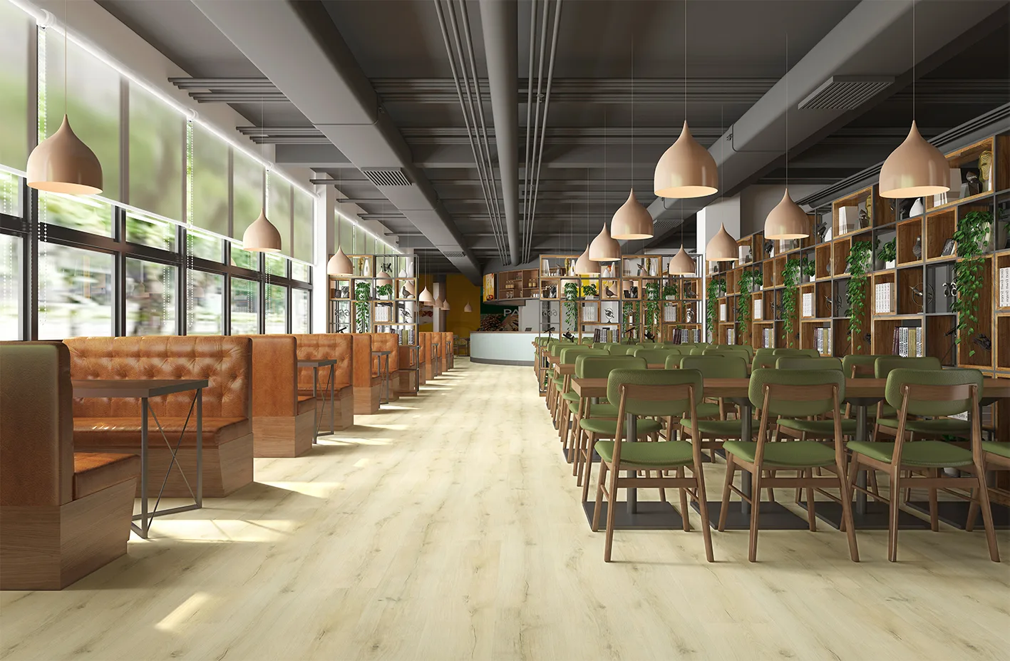 Pardoseală SPC Bleached Oak PD-201 [2]