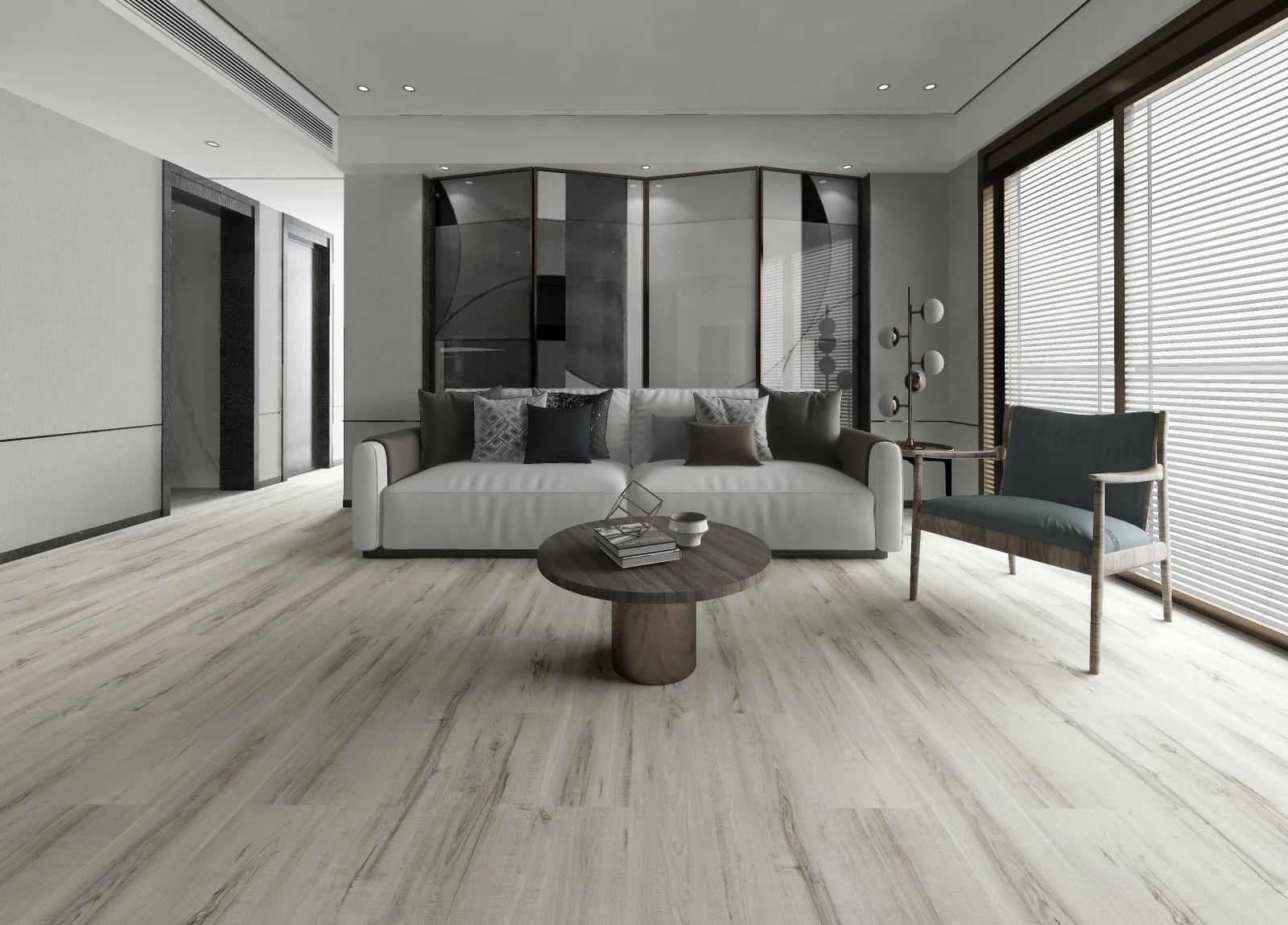 Pardoseală SPC Nordic Frost Oak PD-228 [2]