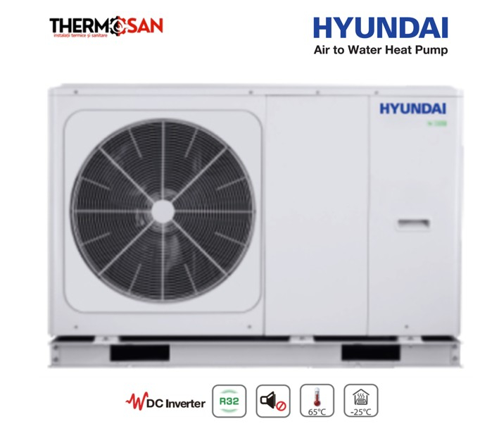 Pompa de caldura aer-apa HYUNDAI MONOBLOC HYHC-V8W/D2N8-BE30 [2]