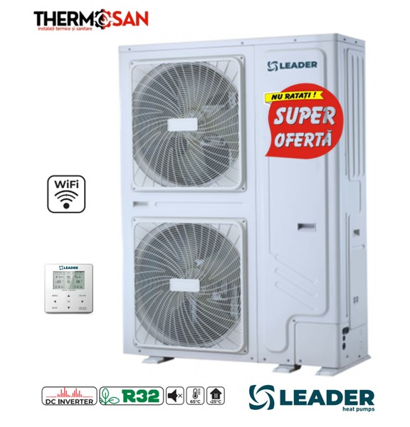 Pompa de caldura R32 monobloc 16kW (3x380V) LEADER [2]