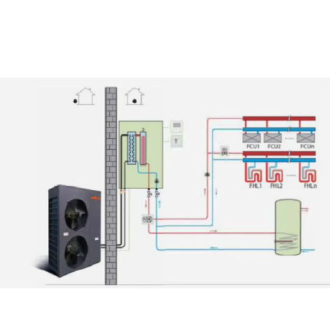Pompa de căldură Termojet BLN-018TA3 20 KW R410 (220V) [2]