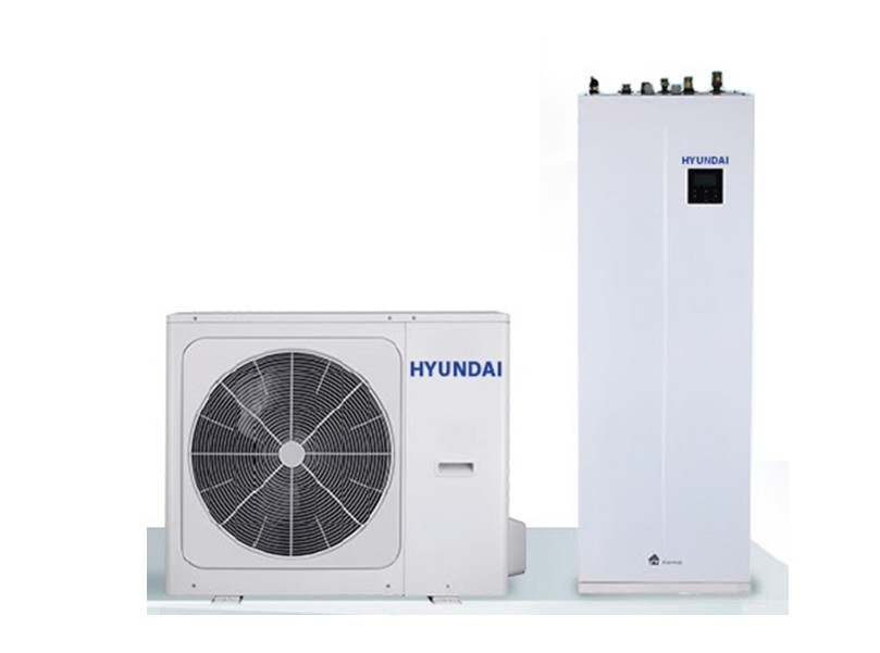 POMPE DE CALDURA R32 "ALL IN ONE" (cu boiler integrat)SPLIT HYUNDAI HYHA-V10W/D2N8  HYHB-A100/190CD30GN8 [1]