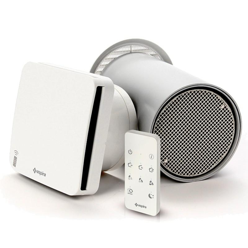Recuperator de caldura rezidential Aspira Ecocomfort 100 RF [1]