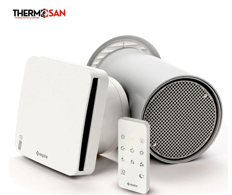 Recuperator de caldura rezidential Aspira Ecocomfort 100 RF [3]