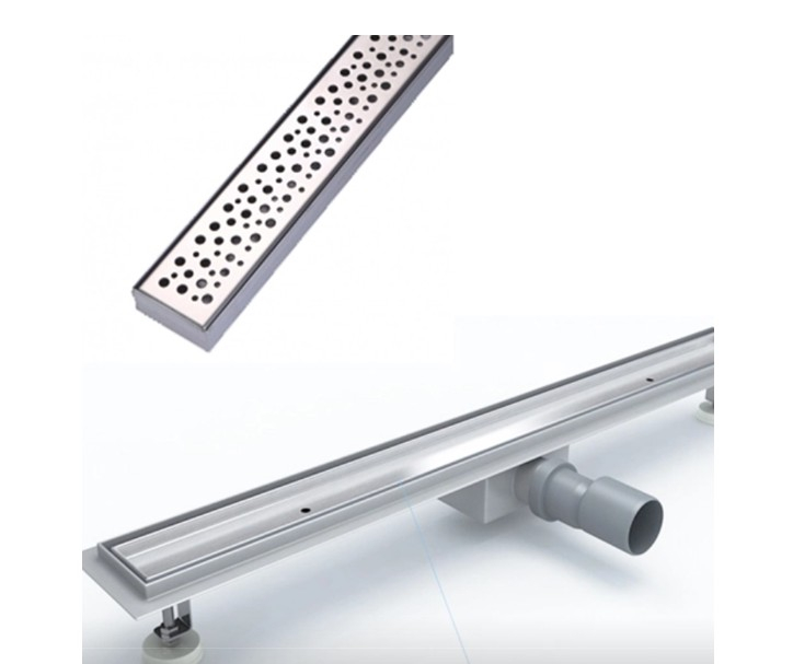 Rigola de dus RAINFOREST 600X70 mm - INOX 304 GEHLER [G026] [1]