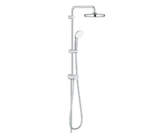 Set dus cu divertor GROHE Tempesta System 210 - palarie de dus + para mobila [1]