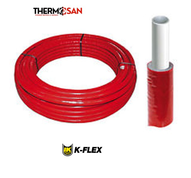 Teava multistrat K-FLEX SOLID termoizolata ROSIE 26X3, L colac  50 m [ 26D11711AEEC70F ] [2]