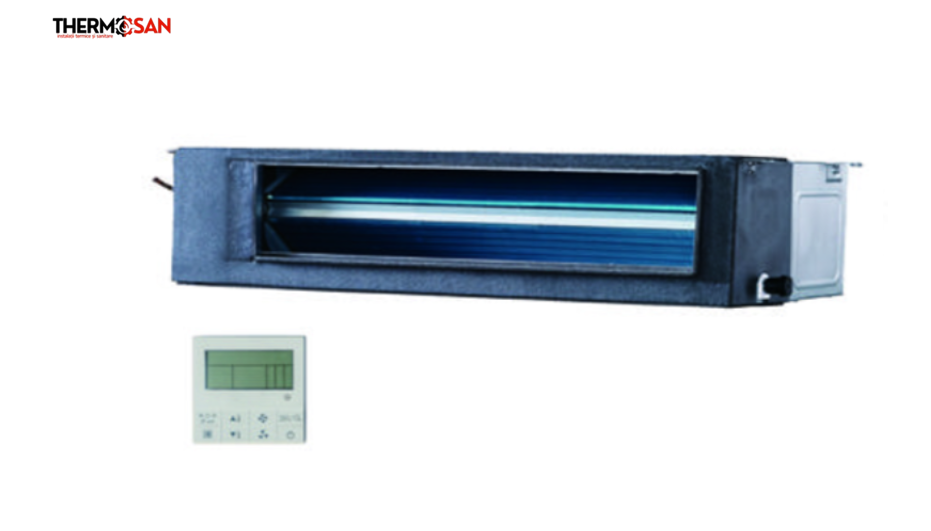 Unitate interioara VRF Hyundai de tip duct HECI09DLP5VC / HMV-V28TA/HR1-H, putere de racire 2.8kW, Telecomanda Fir Inclusa [2]