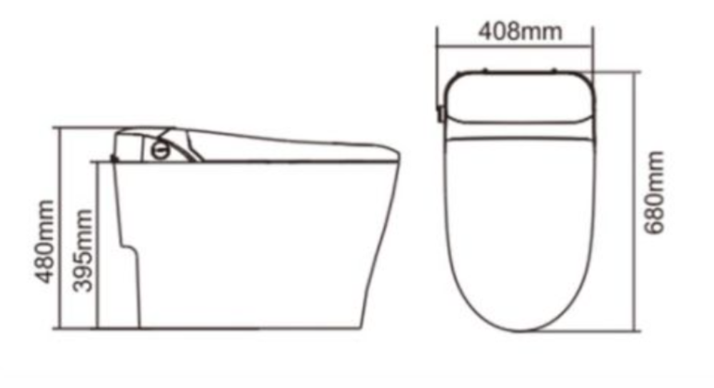 WC SMART SANHE SH6802PB 40cm [4]