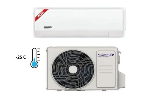NORDSTAR - Aer condiționat 12000 BTU NordStar PRO 12HRFN8 Inverter WiFi