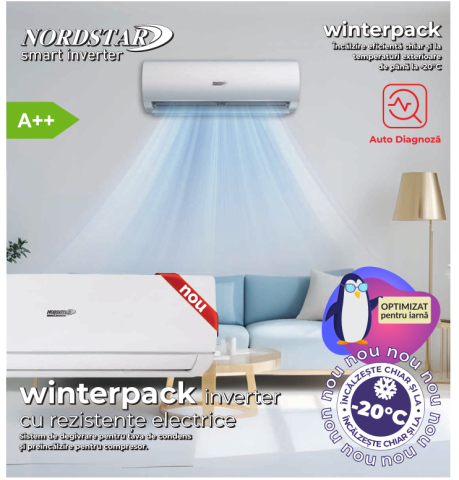 Aer condiționat NordStar WINTERPACK   12000 BTU Inverter WiFi [2]