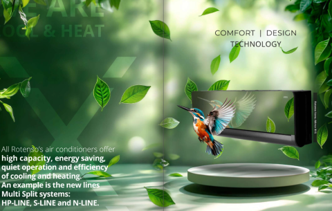 Aparat aer conditionat 9000BTU ROTENSO MIRAI UI+UE (M26XIR15+M26XOR15) Y [3]