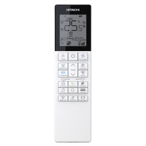 Aparat aer conditionat Hitachi AirHome 600, putere de 18000 BTU/h, WiFi INCLUS, airCloud Home, FrostWash, Mold Guard,Smart Eco,Nano Titanium Pre ‐Filter, Air Purification Filter ViroSense Z1 filter, I [1]