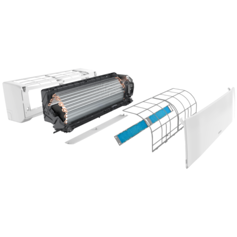Aparat aer conditionat Hitachi AirHome 600, putere de 24000 BTU/h, WiFi INCLUS, airCloud Home, FrostWash, Mold Guard,Smart Eco,Nano Titanium Pre ‐Filter, Air Purification Filter ViroSense Z1 filter, I [5]