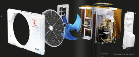 Aparat aer conditionat 18000BTU ROTENSO IMOTO UI+UE (I50XIR14+I50XOR14) R [3]