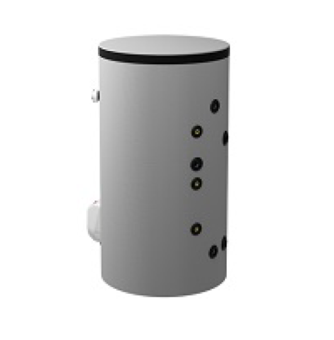 BOILERE TERMOELECTRICE - Boiler termoelectric cu o serpentina marita pentru pompa de caldura ELDOM D1 200 L, 3kW