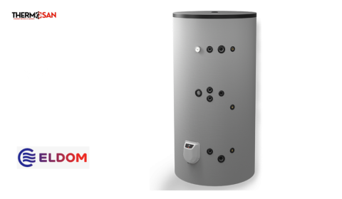 Boiler termoelectric ELDOM Green Line 1000 L, 12kW - 2 serpentine [1]