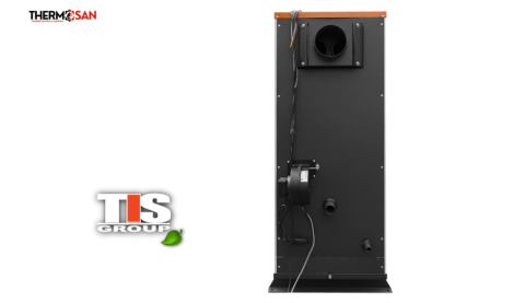 Cazan pe combustibil solid TIS UNI N 60 KW (panou comanda+ventilator in set) [3]