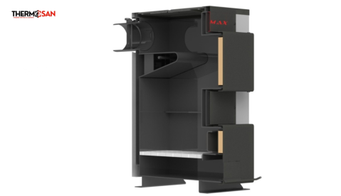 Centrala cu plita 18kw -120m2  Almax VP [1]