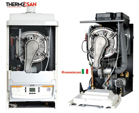Centrala murala in condensatie IMMERGAS VICTRIX PRO 120 2 ErP- 120 kW - include pompa electronica si schimbator de INOX [3]