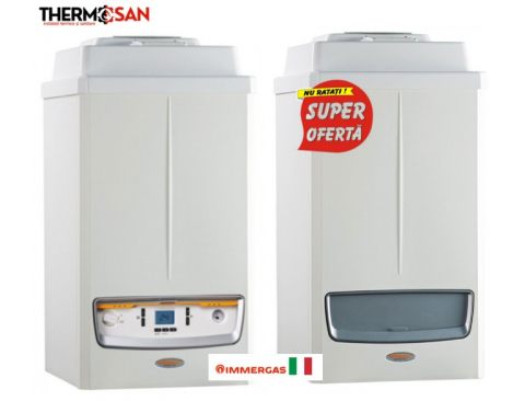 Centrala murala in condensatie IMMERGAS VICTRIX PRO V2 55 - 55kW - include pompa si schimbator de INOX [ 3.033857 ] [1]
