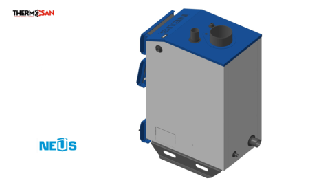 Centrala pe combustibil solid 20 kW -180m2 NEUS Praktik [3]