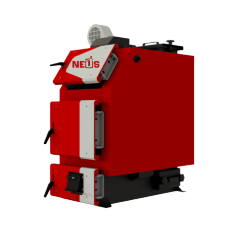 Centrala pe combustibil solid 20kW NEUS NEUS Trio Uni Plus controler si ventilator inclus