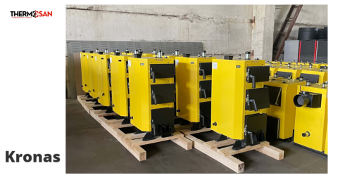 Centrala pe combustibil solid 22 kW KRONAS Standart pentru 130-150 m2 [2]
