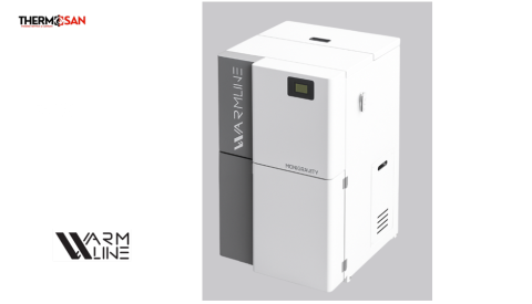 Centrala pe peleti 25 kW  -180m2   WARMLINE MONOGRAVITY [1]
