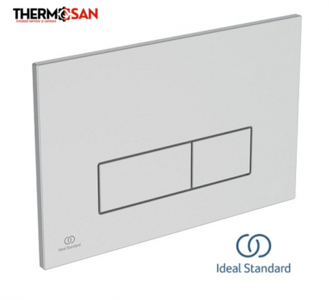 Clapeta actionare WC IDEAL STANDARD ProSys Oleas M2 cu dubla comanda - crom [ R0121AA ] - Pentru bazinele Prosys [1]