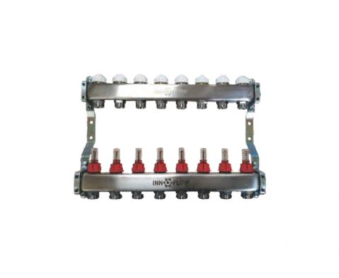 DISTRIBUITOARE INNFLOW - Distribuitor incalzire pardosea INNOFLOW-M 1"x3/4" 6 cai