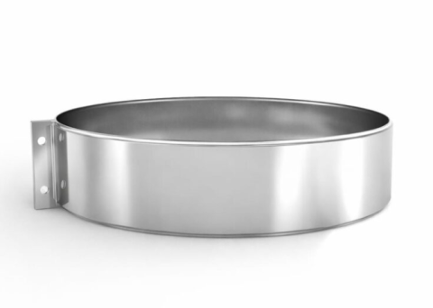 Kit coș de fum 5 m D120 din inox așezat pe sol [5]
